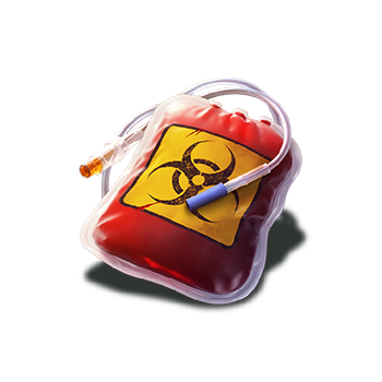 zombie outbreaks symbol bag blood